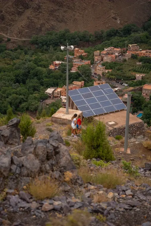 Village en montagne